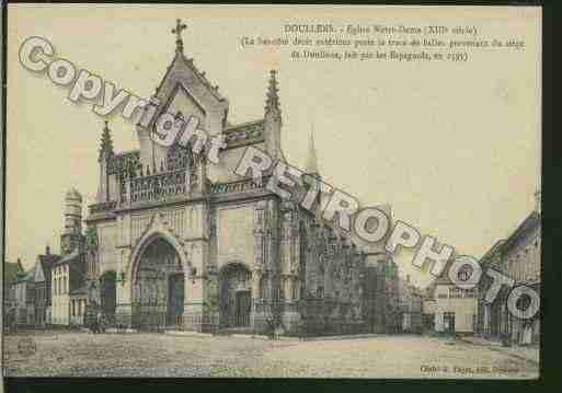 Ville de DOULLENS Carte postale ancienne