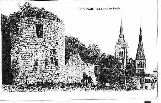 Ville de DOURDAN Carte postale ancienne