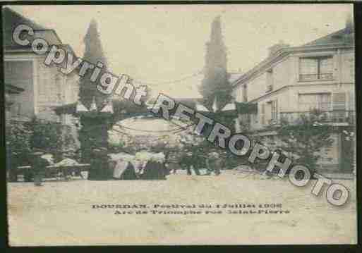 Ville de DOURDAN Carte postale ancienne