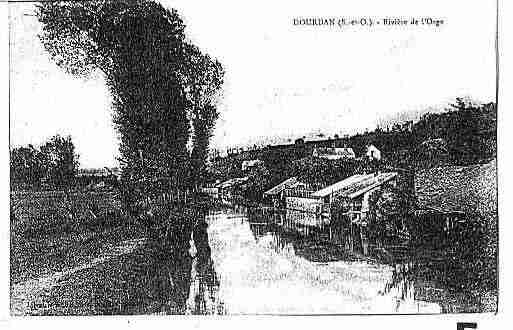 Ville de DOURDAN Carte postale ancienne