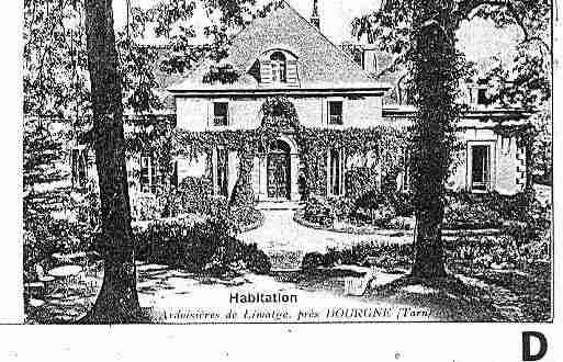 Ville de DOURGNE Carte postale ancienne