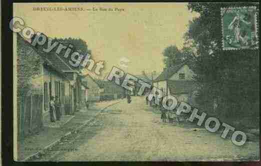 Ville de DREUILLESAMIENS Carte postale ancienne