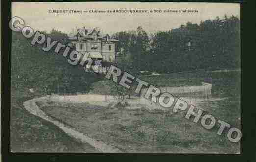 Ville de DURFORT Carte postale ancienne