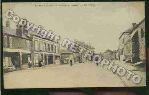 Ville de EGRISELLESLEBOCAGE Carte postale ancienne