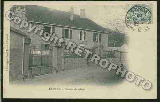 Ville de ELOYES Carte postale ancienne