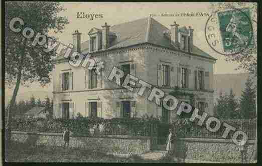 Ville de ELOYES Carte postale ancienne