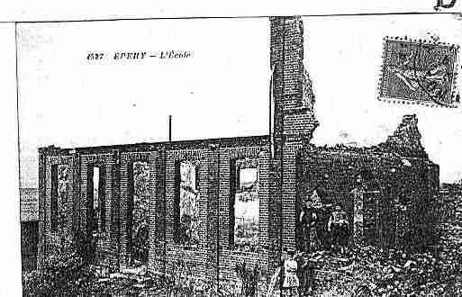 Ville de EPEHY Carte postale ancienne