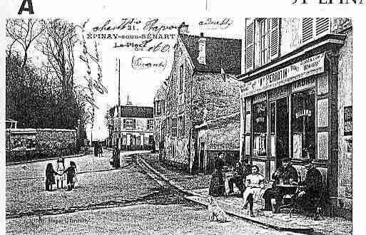 Ville de EPINAYSOUSSENART Carte postale ancienne