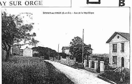 Ville de EPINAYSURORGE Carte postale ancienne