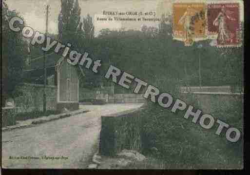 Ville de EPINAYSURORGE Carte postale ancienne