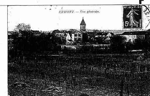 Ville de ERMONT Carte postale ancienne