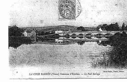 Ville de ESCOLIVESSAINTECAMILLE Carte postale ancienne