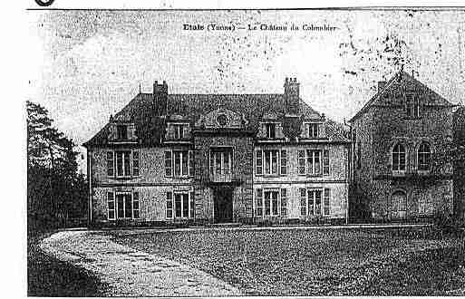 Ville de ETAISLASAUVIN Carte postale ancienne