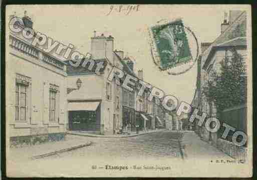 Ville de ETAMPES Carte postale ancienne