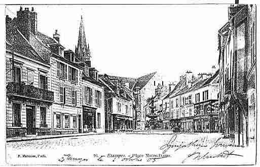 Ville de ETAMPES Carte postale ancienne