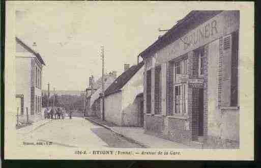 Ville de ETIGNY Carte postale ancienne