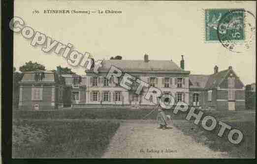 Ville de ETINEHEM Carte postale ancienne