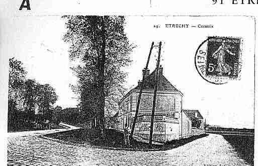 Ville de ETRECHY Carte postale ancienne
