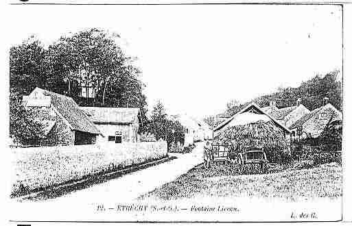 Ville de ETRECHY Carte postale ancienne