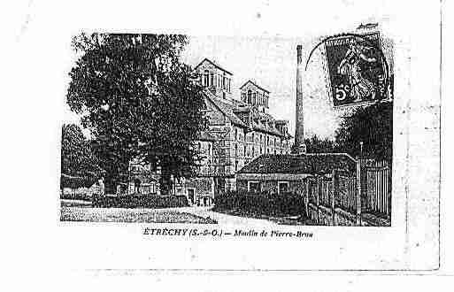 Ville de ETRECHY Carte postale ancienne