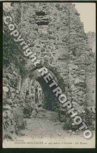 Ville de EVENOS Carte postale ancienne