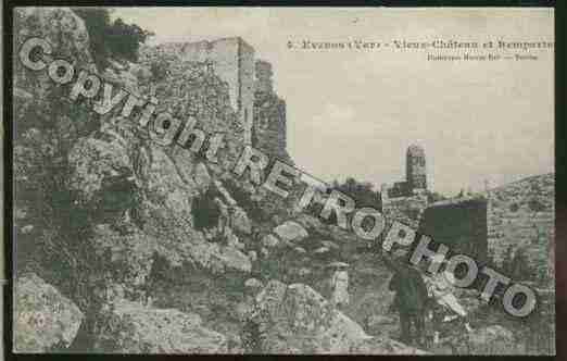 Ville de EVENOS Carte postale ancienne