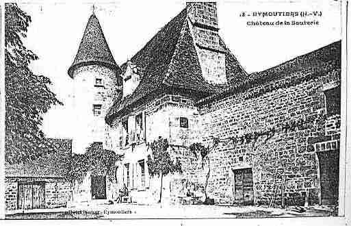 Ville de EYMOUTIERS Carte postale ancienne