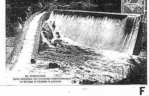 Ville de EYMOUTIERS Carte postale ancienne