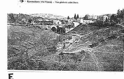 Ville de EYMOUTIERS Carte postale ancienne