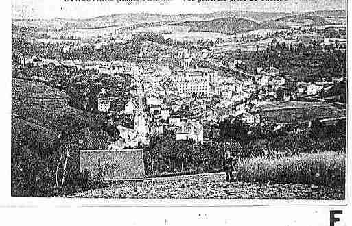 Ville de EYMOUTIERS Carte postale ancienne