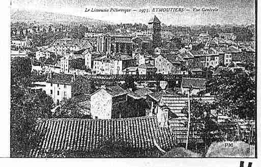 Ville de EYMOUTIERS Carte postale ancienne