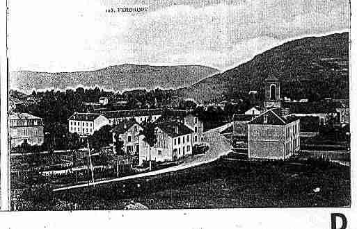 Ville de FERDRUPT Carte postale ancienne