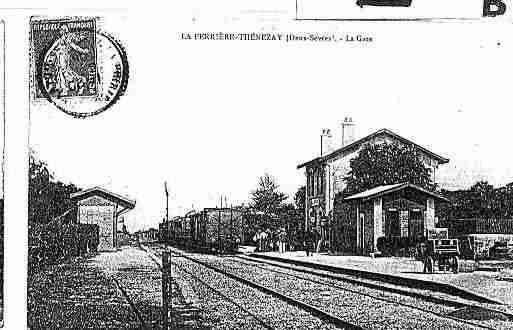 Ville de FERRIEREENPARTHENAY(LA) Carte postale ancienne