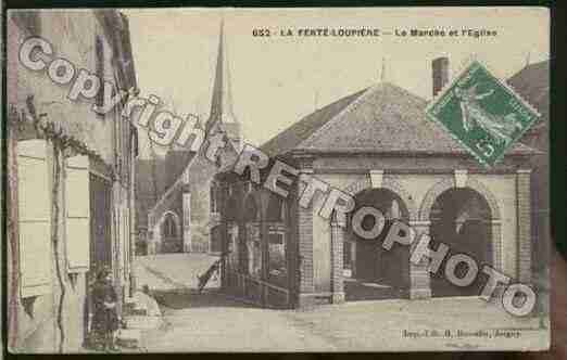 Ville de FERTELOUPIERE(LA) Carte postale ancienne