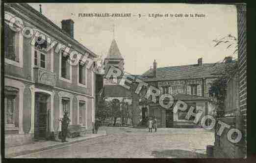 Ville de FLEURYLAVALLEE Carte postale ancienne