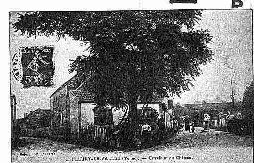 Ville de FLEURYLAVALLEE Carte postale ancienne