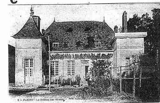 Ville de FLEURYLAVALLEE Carte postale ancienne