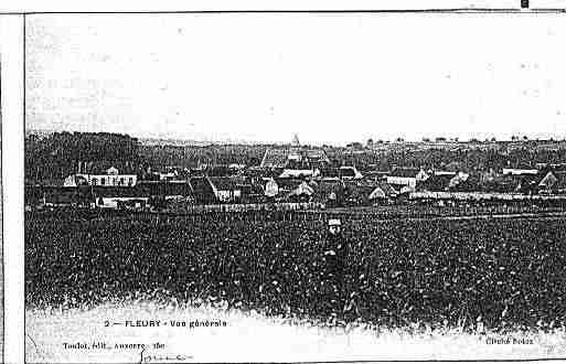 Ville de FLEURYLAVALLEE Carte postale ancienne