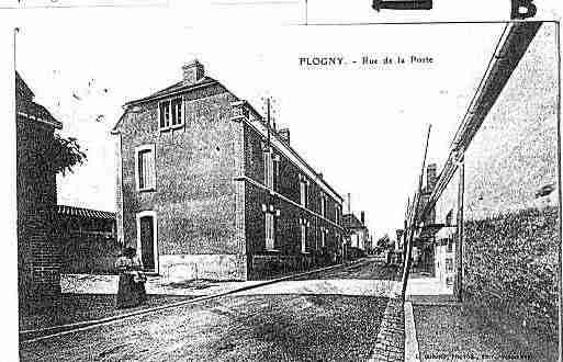 Ville de FLOGNY Carte postale ancienne