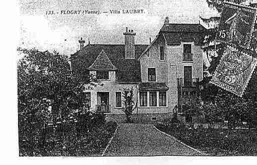 Ville de FLOGNY Carte postale ancienne
