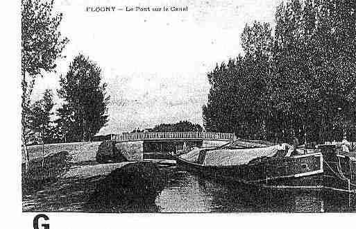 Ville de FLOGNY Carte postale ancienne