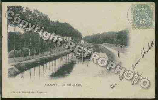 Ville de FLOGNY Carte postale ancienne