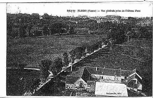 Ville de FLOGNY Carte postale ancienne