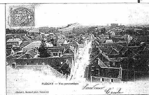 Ville de FLOGNY Carte postale ancienne