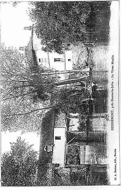Ville de FOLLAINVILLEDENNEMONT Carte postale ancienne Ville de FOLLAINVILLEDENNEMONT Carte postale ancienne