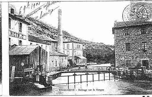 Ville de FONTAINEDEVAUCLUSE Carte postale ancienne Ville de FONTAINEDEVAUCLUSE Carte postale ancienne