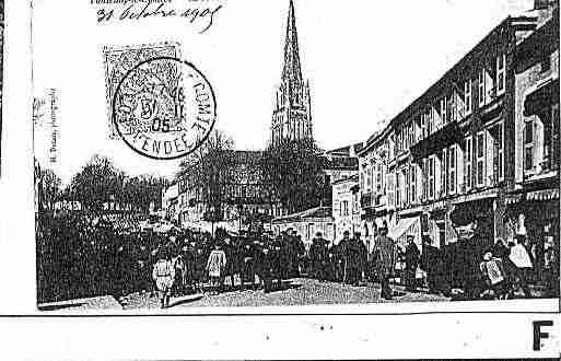 Ville de FONTENAYLECOMTE Carte postale ancienne