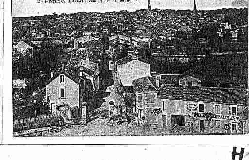 Ville de FONTENAYLECOMTE Carte postale ancienne