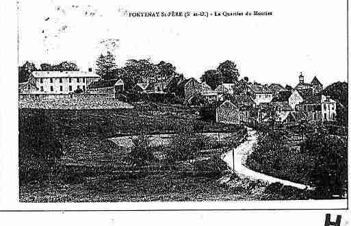 Ville de FONTENAYSAINTPERE Carte postale ancienne