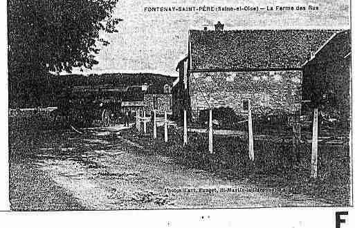 Ville de FONTENAYSAINTPERE Carte postale ancienne